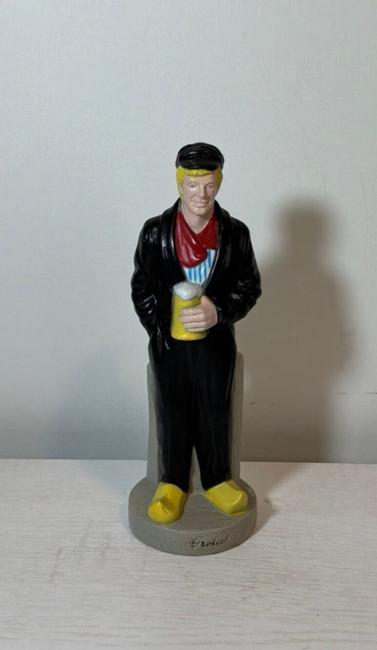 Vintage Holland Grolsch Beer Bar Display Male Figure Only